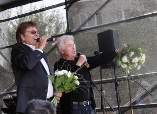 Andreas Holm und Thomas Lueck am 01.05.2011 in Frankfurt (5)