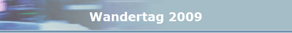 Wandertag 2009
