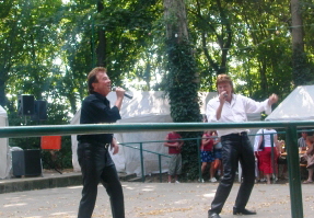 auftritt beim parkfest in tollwitz-mini